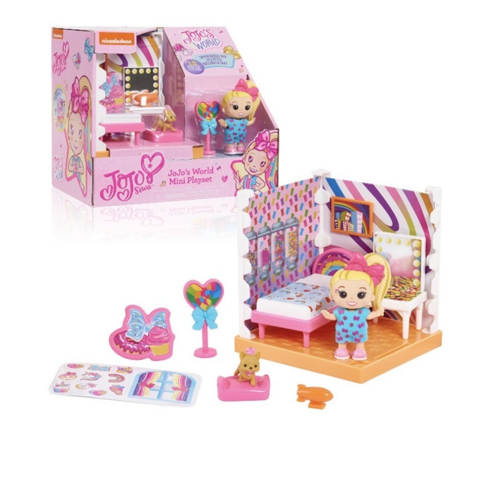 Look! JoJo Siwa Jojo's World Mini Bedroom Playset New